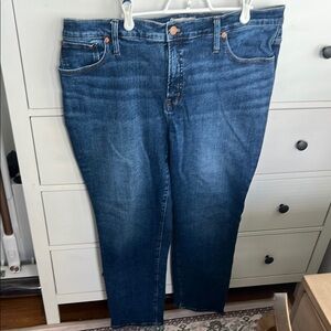 Classic Blue Denim Jeans: Madewell perfect vintage jeans